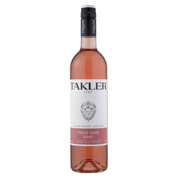 TAKLER Pinot Noir Rosé 2024 (0,75l) - Száraz rosébor - Ital Rendelés - Ital Házhozszállítás - Borkereskedés