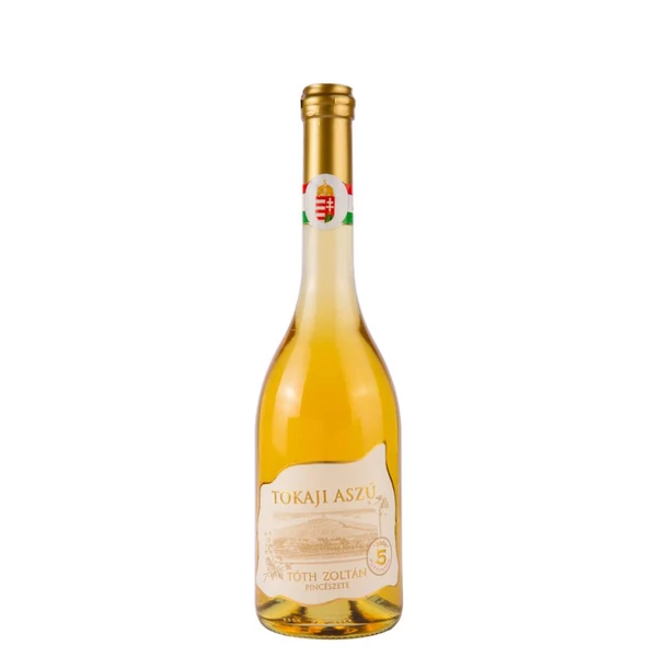 TÓTH ZOLTÁN Tokaji Aszú 5 Puttonyos 2019 ( 0,5l) - Édes fehérbor - Ital Rendelés - Ital Házhozszállítás - Borkereskedés