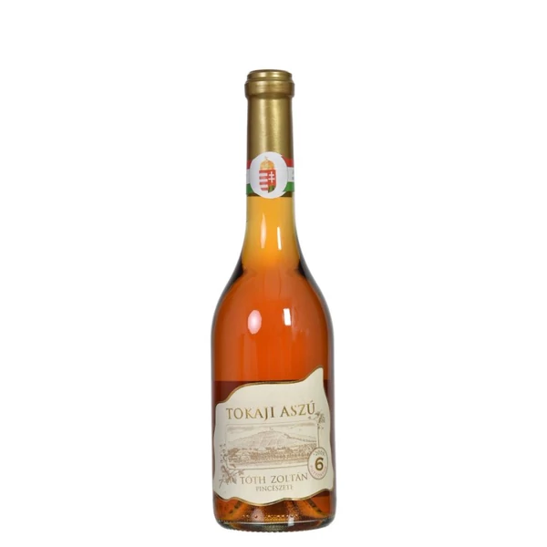 TÓTH ZOLTÁN Tokaji Aszú 6 Puttonyos 2017 ( 0,5l) - Édes fehérbor - Ital Rendelés - Ital Házhozszállítás - Borkereskedés
