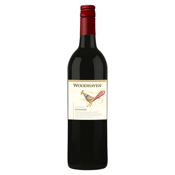 WOODHAVEN Zinfandel 2021 (0,75l) - Száraz vörösbor - Ital Rendelés - Ital Házhozszállítás - Borkereskedés