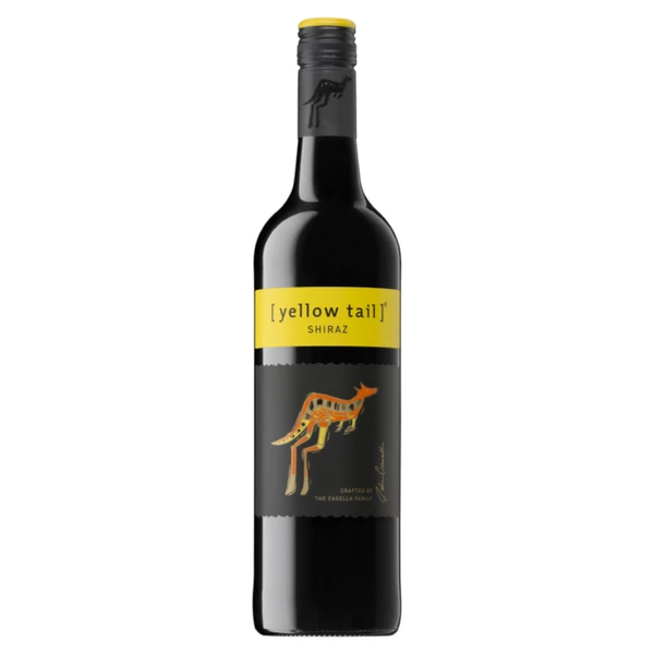 YELLOW TAIL Shiraz 2024 (0,75l) - Száraz vörösbor - Ital Rendelés - Ital Házhozszállítás - Borkereskedés