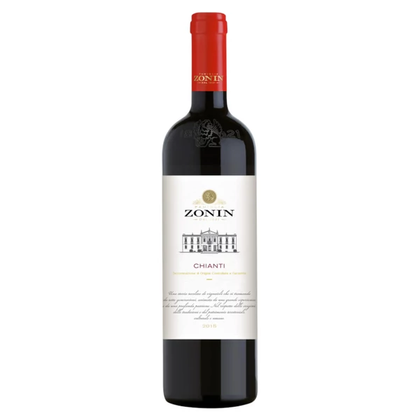 ZONIN Chianti 2024 (0,75l) - Száraz vörösbor - Ital Rendelés - Ital Házhozszállítás - Borkereskedés