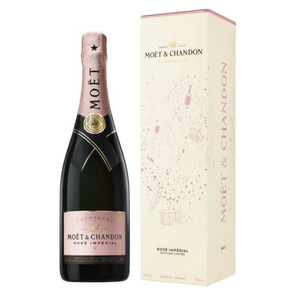 MOET &amp; CHANDON Rosé Imperial PDD champagne (0,75l) - Ital Rendelés - Ital Házhozszállítás - Ital Park