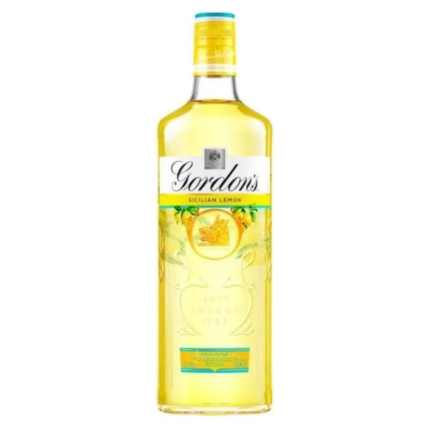 GORDON'S Sicilian Lemon gin (0,7l - 37,5%) - Ital Rendelés - Ital Házhozszállítás - Ital Park