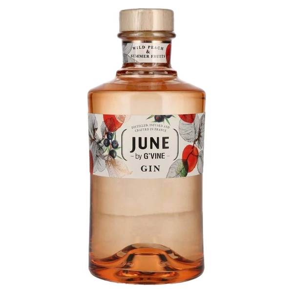 G'VINE June Wild Peach gin (0,7l - 37,5%) - Ital Rendelés - Ital Házhozszállítás - Ital Park