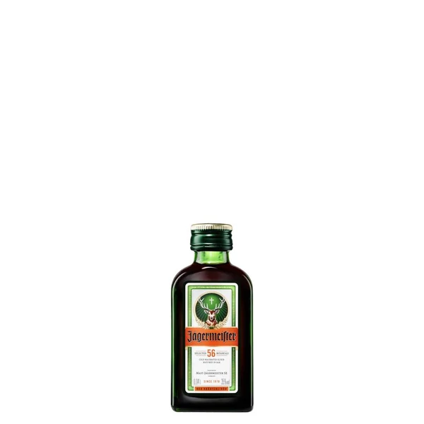 JAGERMEISTER likőr (0,04l - 35%) - Ital Rendelés - Ital Házhozszállítás - Ital Park