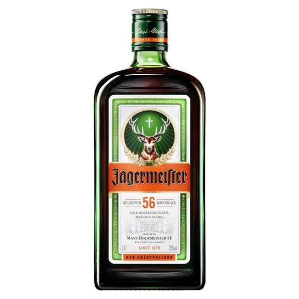 JAGERMEISTER likőr (0,7l - 35%) - Ital Rendelés - Ital Házhozszállítás - Ital Park