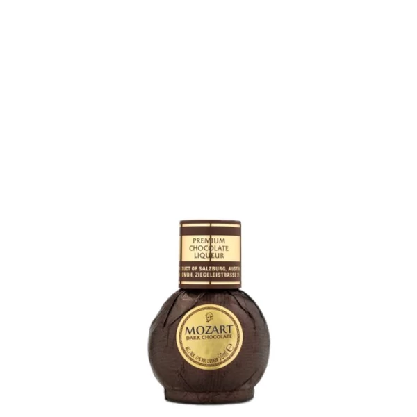 MOZART Dark Chocolate Cream likőr (0,05l - 17%) - Ital Rendelés - Ital Házhozszállítás - Ital Park