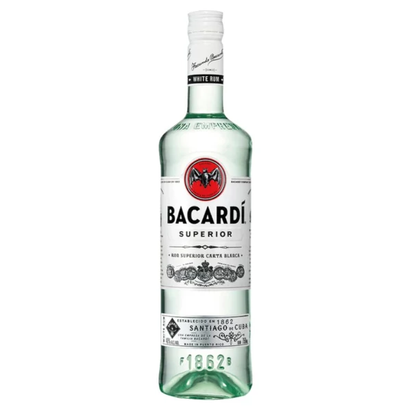 BACARDI Carta Blanca 0.7 l white rum (0,7l - 37,5%) - Ital Rendelés - Ital Házhozszállítás - Ital Park