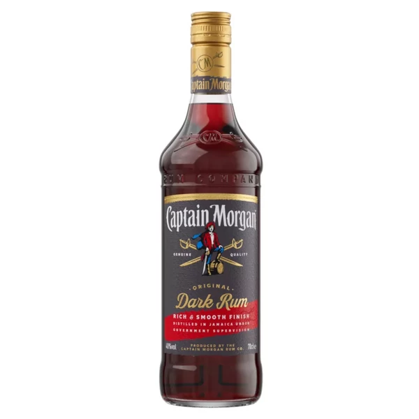 CAPTAIN MORGAN Dark rum (0,7l - 40%) - Ital Rendelés - Ital Házhozszállítás - Ital Park