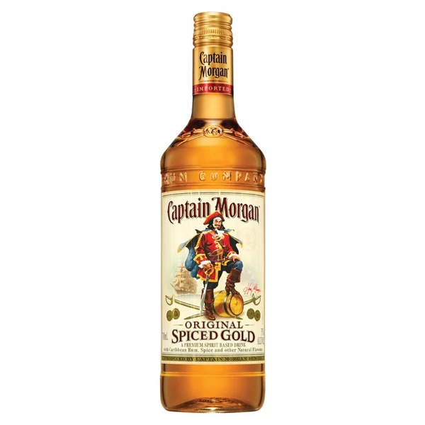 CAPTAIN MORGAN Spiced Gold 1.0 l rum (1,0l - 35%) - Ital Rendelés - Ital Házhozszállítás - Ital Park