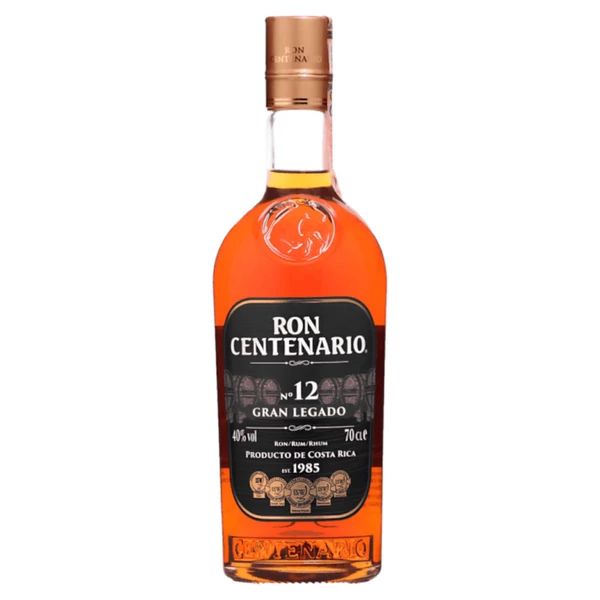 CENTENARIO 12 Gran Legado rum (0,7l - 40%) - Ital Rendelés - Ital Házhozszállítás - Ital Park