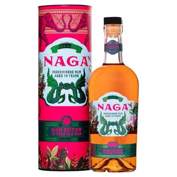 NAGA Siam 10 éves FDD rum (0,7l - 40%) - Ital Rendelés - Ital Házhozszállítás - Ital Park