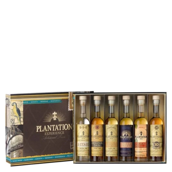 PLANTATION Rum Experience rum válogatás PDD (6x0,1l - 41,03%) - Ital Rendelés - Ital Házhozszállítás - Ital Park