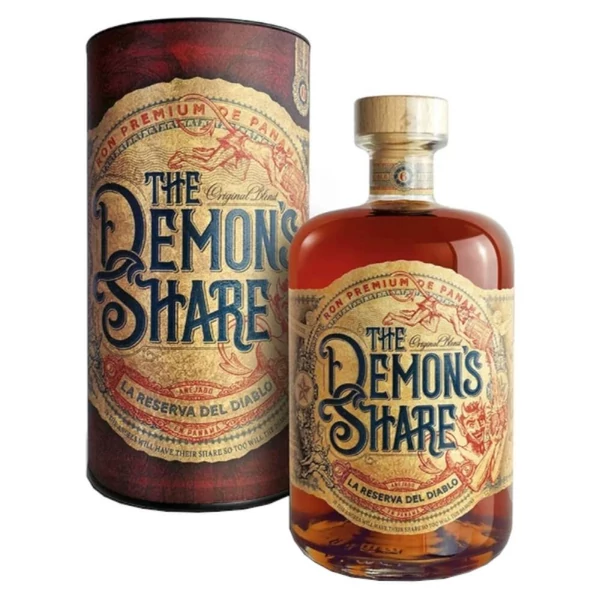 THE DEMON'S SHARE  6 Years rum FDD (0,7l - 40%) - Ital Rendelés - Ital Házhozszállítás - Ital Park