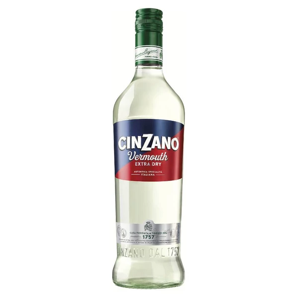 CINZANO Extra Dry  vermut (0,75l - 18%) - Ital Rendelés - Ital Házhozszállítás - Ital Park