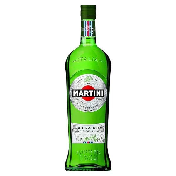 MARTINI Extra Dry vermut (1,0l - 18%) - Ital Rendelés - Ital Házhozszállítás - Ital Park