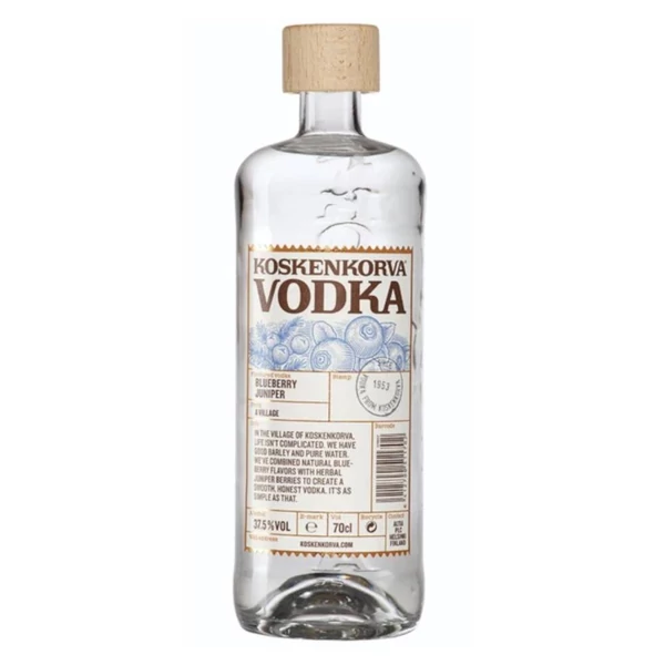 KOSKENKORVA Blueberry Juniper vodka (0,7l - 37,5%) - Ital Rendelés - Ital Házhozszállítás - Ital Park
