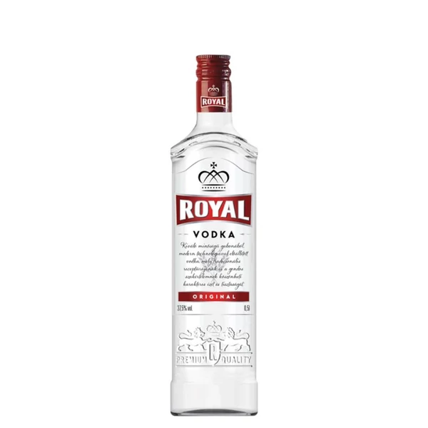 ROYAL VODKA Original vodka (0,5l - 37,5%) - Ital Rendelés - Ital Házhozszállítás - Ital Park