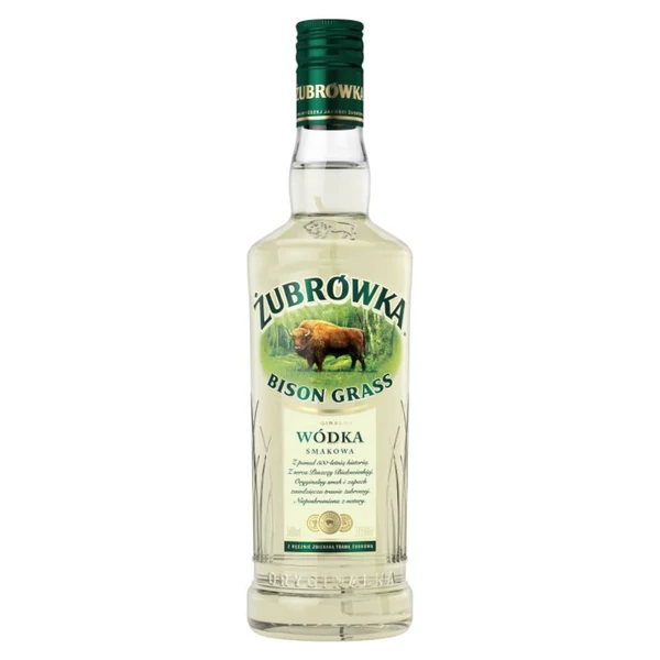 ZUBROWKA Bison Grass vodka (0,7l - 37,5%) - Ital Rendelés - Ital Házhozszállítás - Ital Park