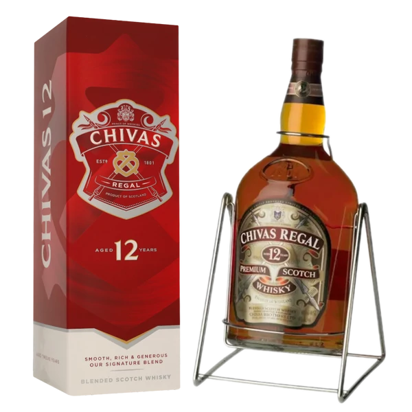 CHIVAS REGAL 12 Years whisky (4,5l - 40%) - Ital Rendelés - Ital Házhozszállítás - Ital Park