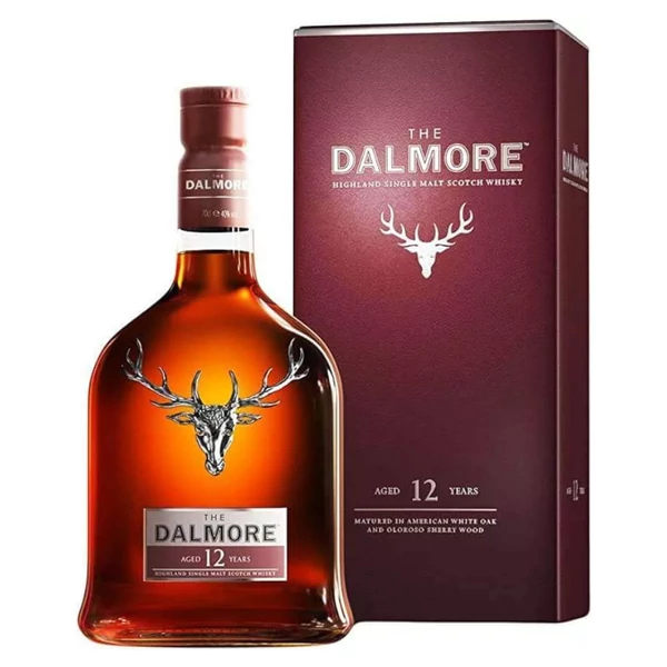 DALMORE 12 Years whisky + díszdoboz (0,7l - 40%) - Ital Rendelés - Ital Házhozszállítás - Ital Park
