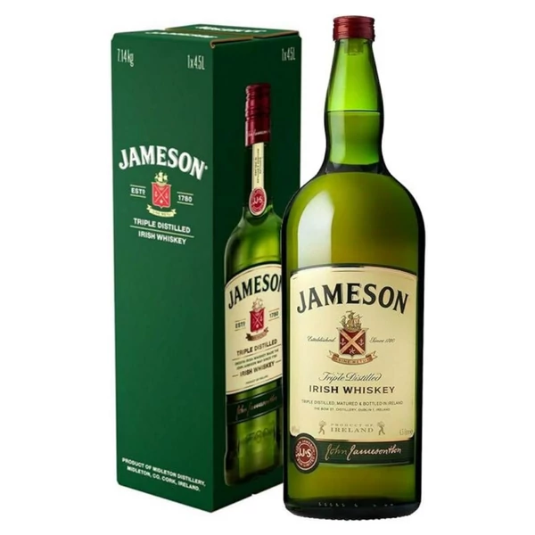 JAMESON whiskey PDD (4,5l - 40%) - Ital Rendelés - Ital Házhozszállítás - Ital Park