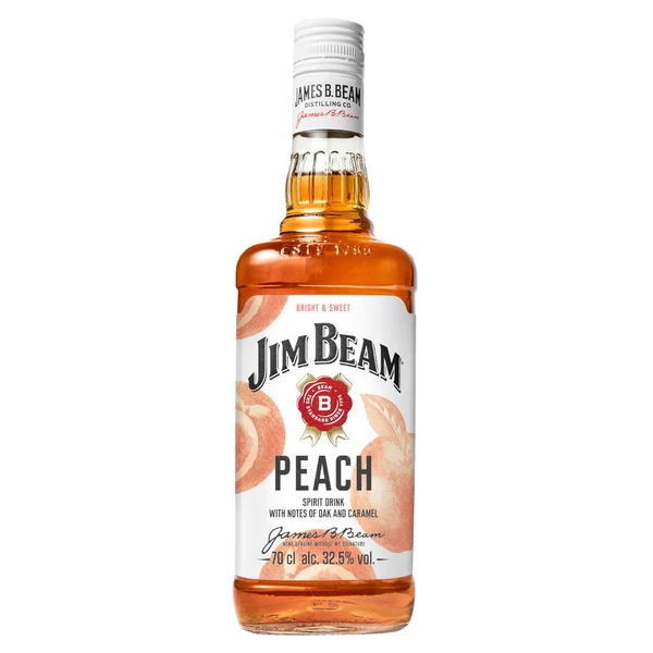 JIM BEAM Peach whisky (0,7l - 32,5%) - Ital Rendelés - Ital Házhozszállítás - Ital Park