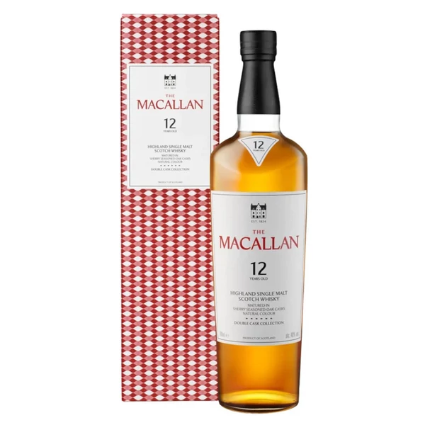 Macallan 12 Years Double Cask Sherry whisky + dd (0,7l-40%) - Ital Rendelés - Ital Házhozszállítás - Ital Park