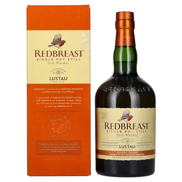 REDBREAST Lustau whisky PDD (0,7l - 46%) - Ital Rendelés - Ital Házhozszállítás - Ital Park