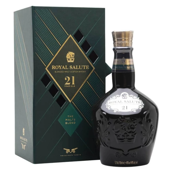 ROYAL SALUTE 21 Years The Malts Blend whisky PDD (0,7l - 40%) - Ital Rendelés - Ital Házhozszállítás - Ital Park