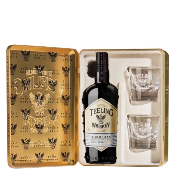 TEELING Small Batch whisky FDD + pohár (0,7l - 46%) - Ital Rendelés - Ital Házhozszállítás - Ital Park