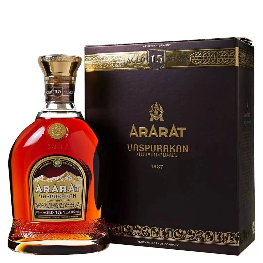 ARARAT Vaspurakan 15 Years brandy + dd (0,7l - 40%)