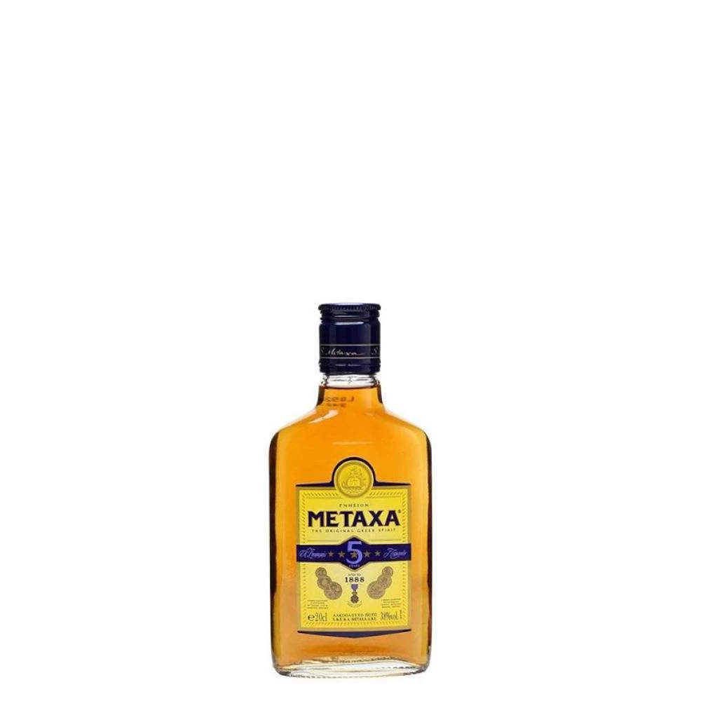 METAXA 5* brandy (0,2l - 38%)