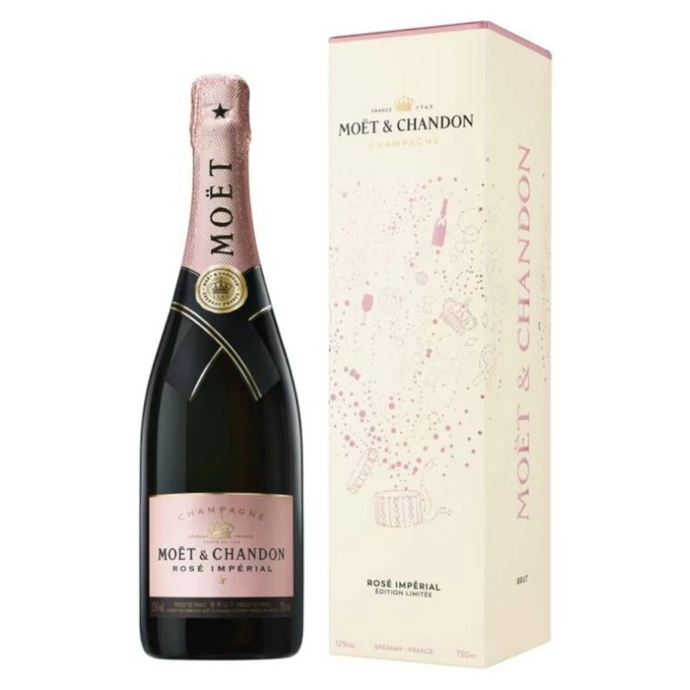 MOET & CHANDON Rosé Imperial champagne + dd (0,75l)