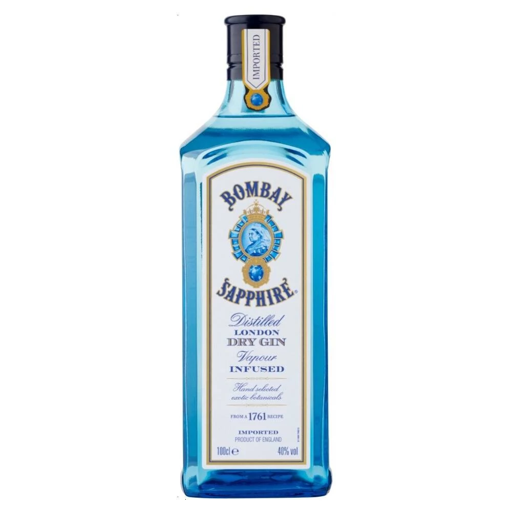 BOMBAY Sapphire gin (1,0 l - 40%)