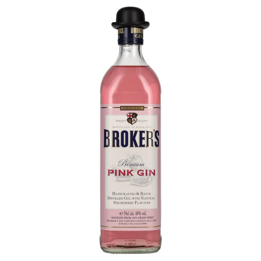 BROKERS Pink gin (0,7l - 40%)