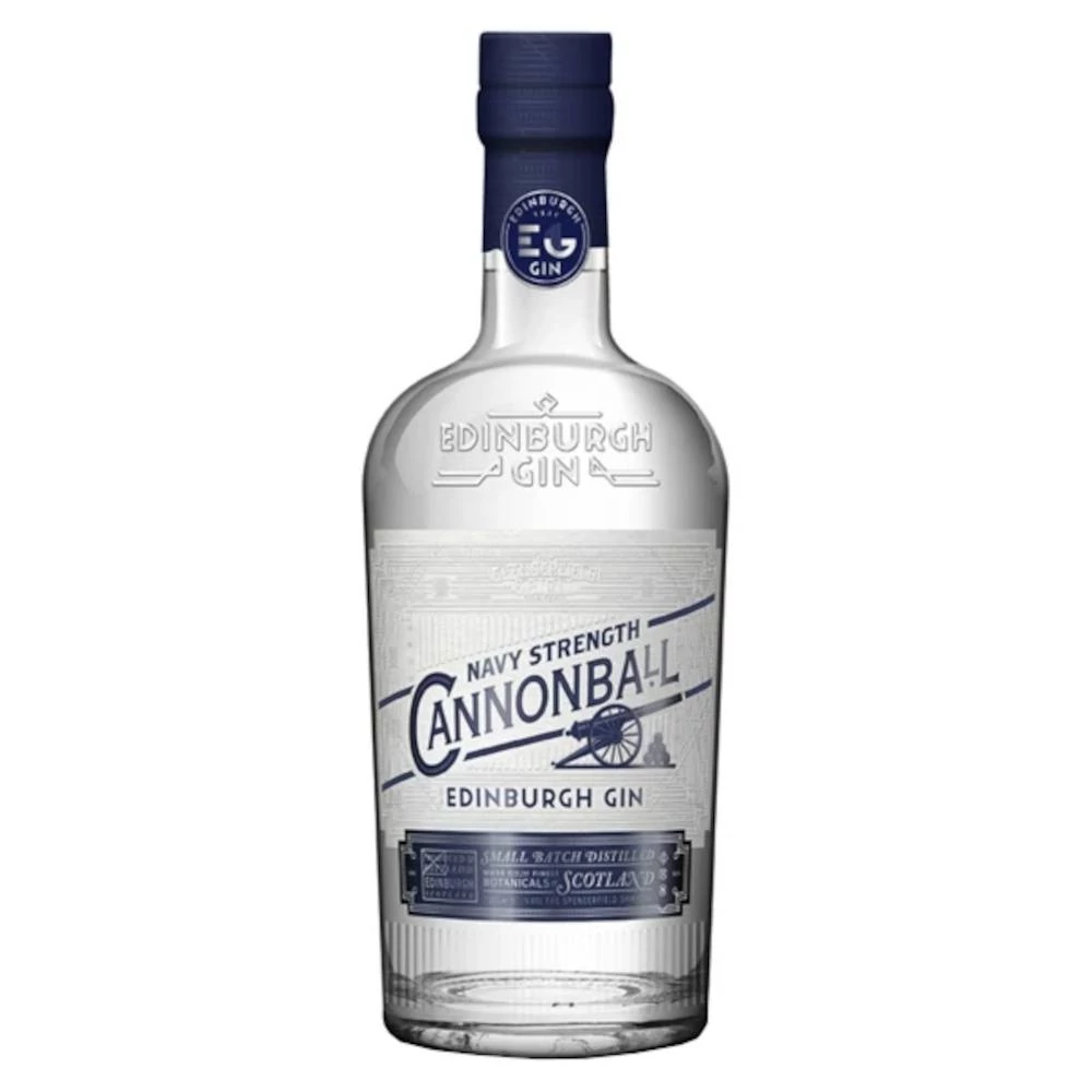 EDINBURGH Cannonball Navy Strength gin (0,7l - 57,2%)