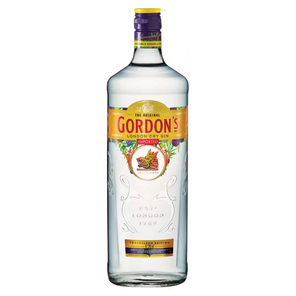 GORDON'S London Dry gin (1,0l - 37,5%)