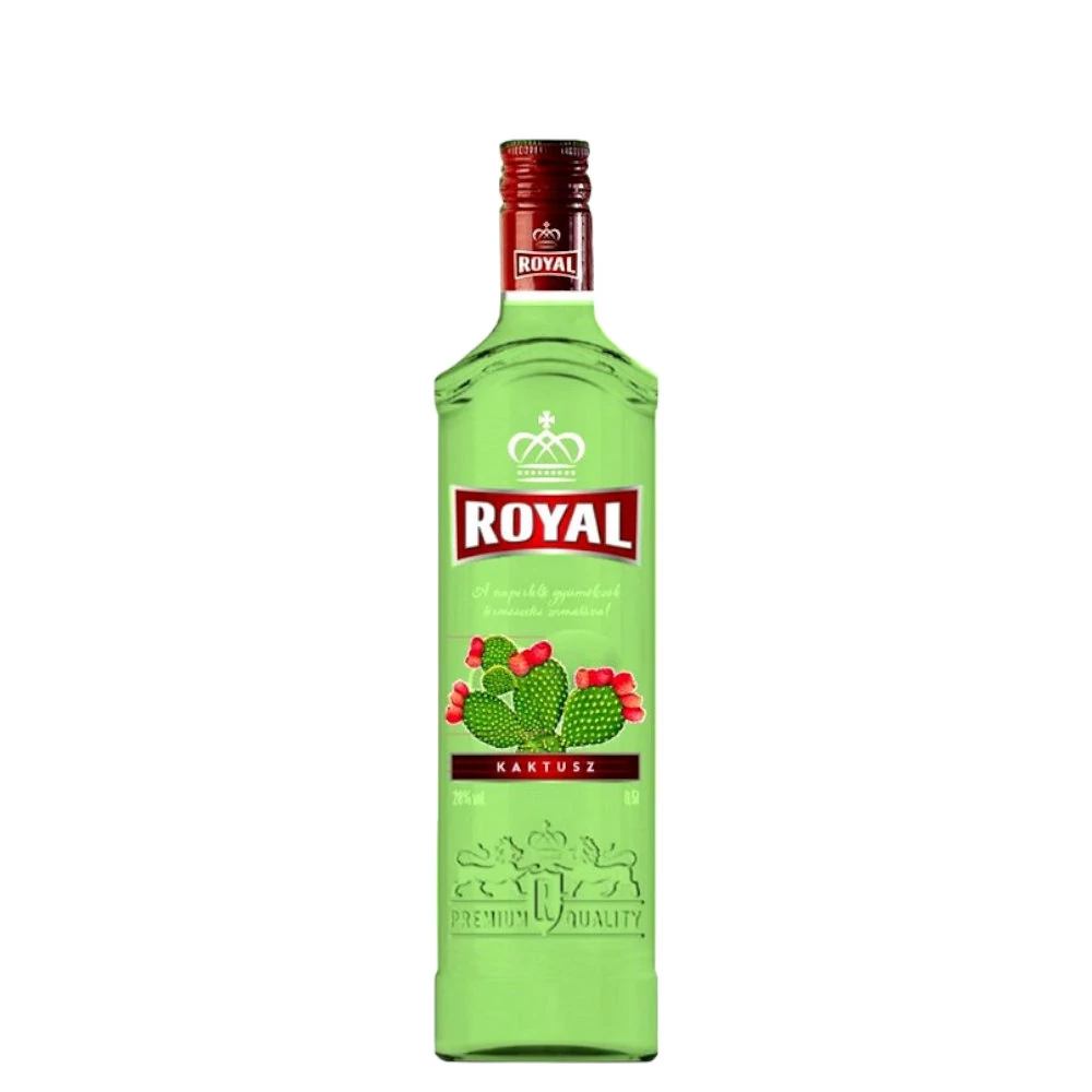 ROYAL VODKA Kaktusz vodkalikőr (0,5l - 28%)