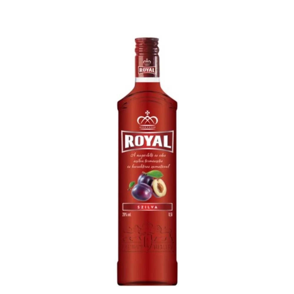 ROYAL VODKA Szilva vodkalikőr (0,5l - 28%)