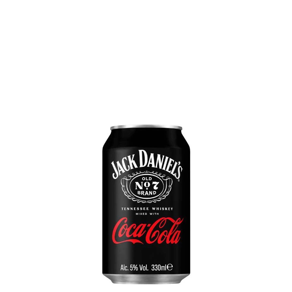 JACK DANIEL'S whisky & Coca Cola (0,33l - 5%)