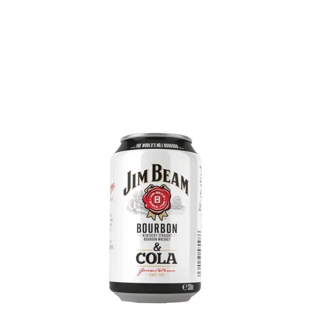 JIM BEAM whisky + cola (0,33l - 4,5%)