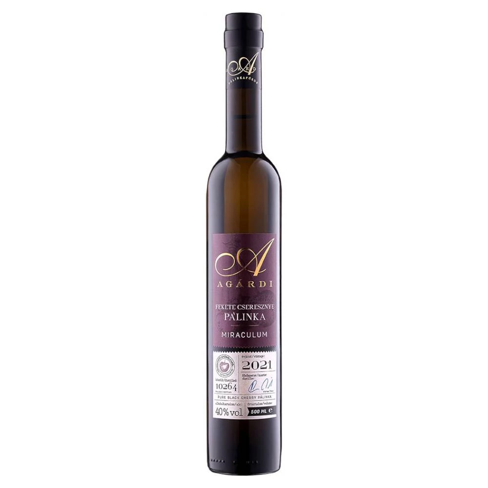 AGÁRDI Fekete Cseresznye pálinka (0,5l - 40%)