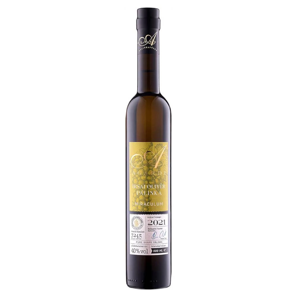 AGÁRDI Irsai Olivér pálinka (0,5l - 40%)