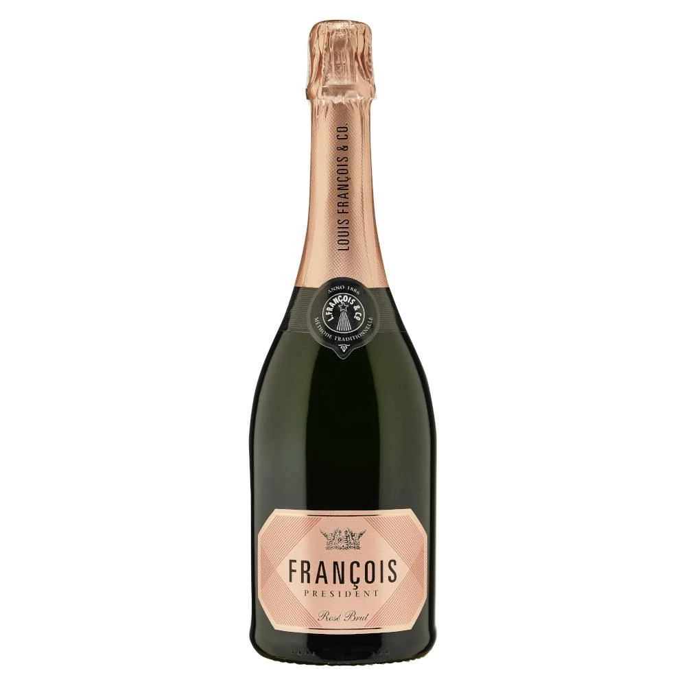 FRANCOIS President Rose Brut pezsgő (0,75l)