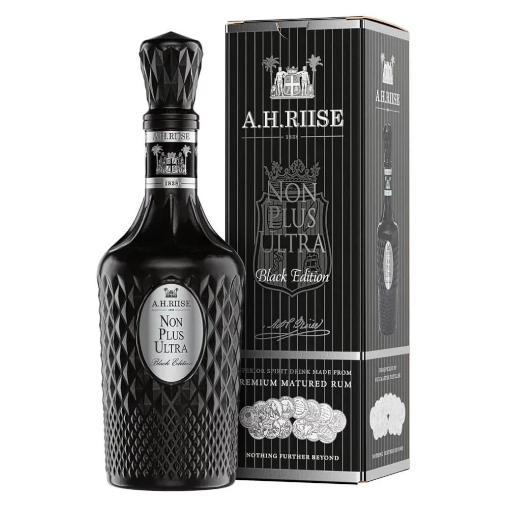 A.H. RIISE Non Plus Ultra Black Edition rum + dd (0,7l - 42%)