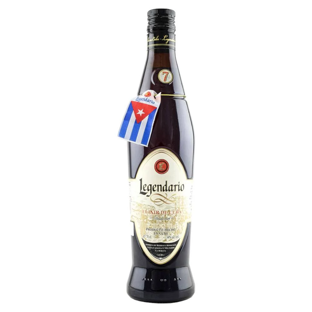 LEGENDARIO Elixír de Cuba rum (0,7l - 34%)