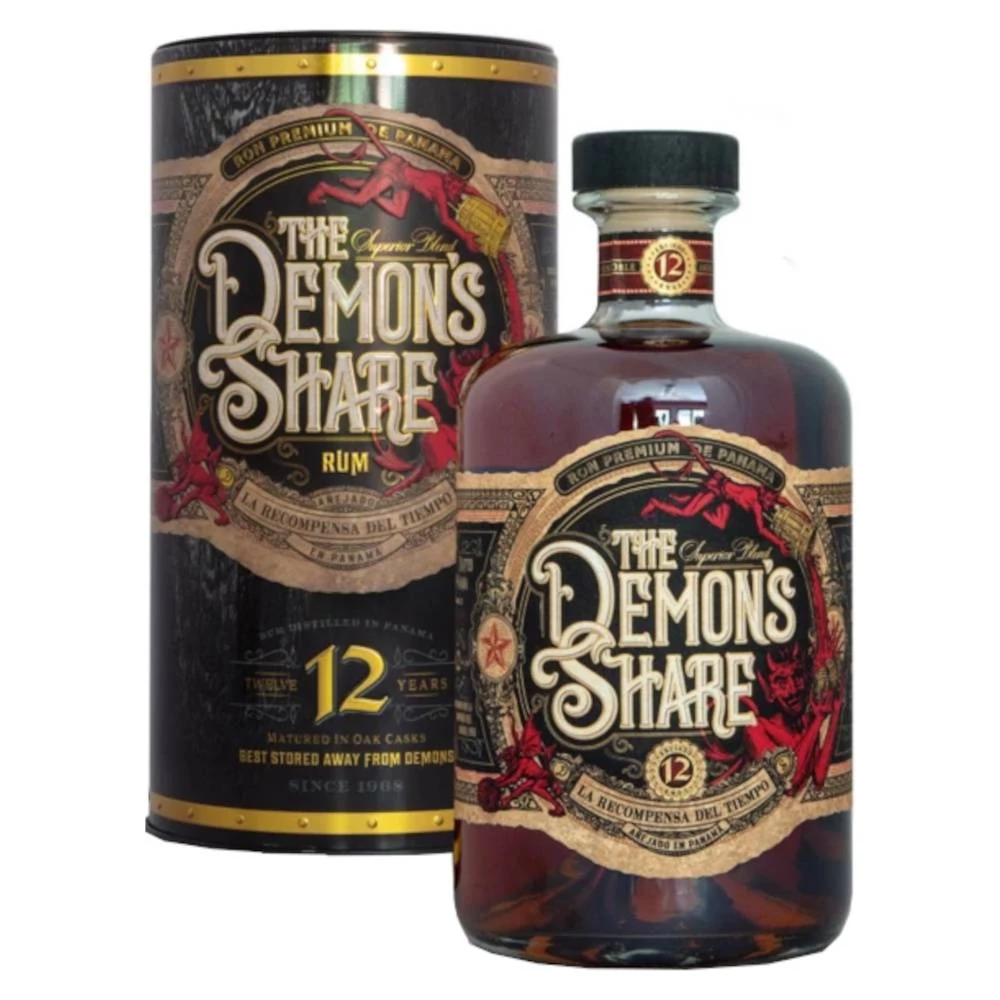 THE DEMON'S SHARE 12 Years rum + dd (0,7l - 41%)