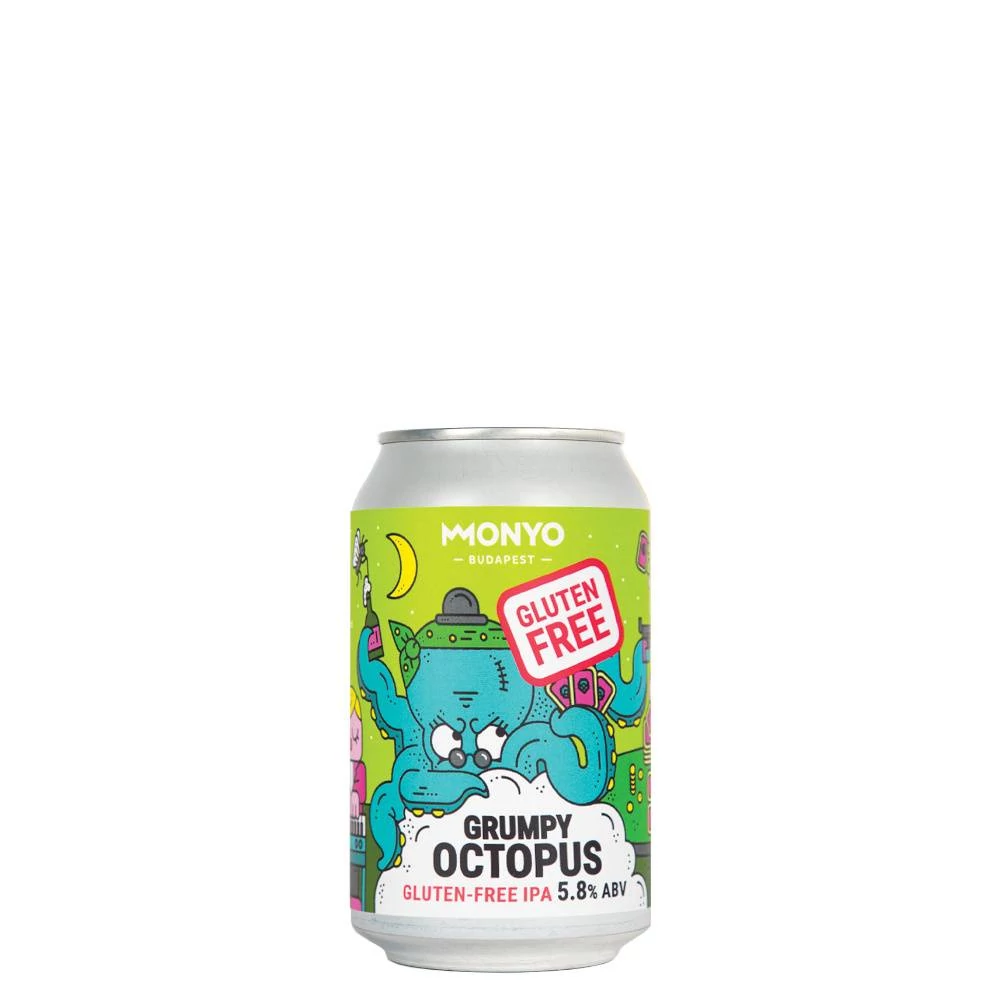 MONYO Grumpy Octopus sör (0,33l -  5.8%)